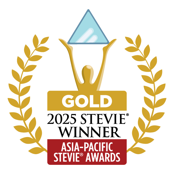 2025 Asia Pacific Stevie Award Gold