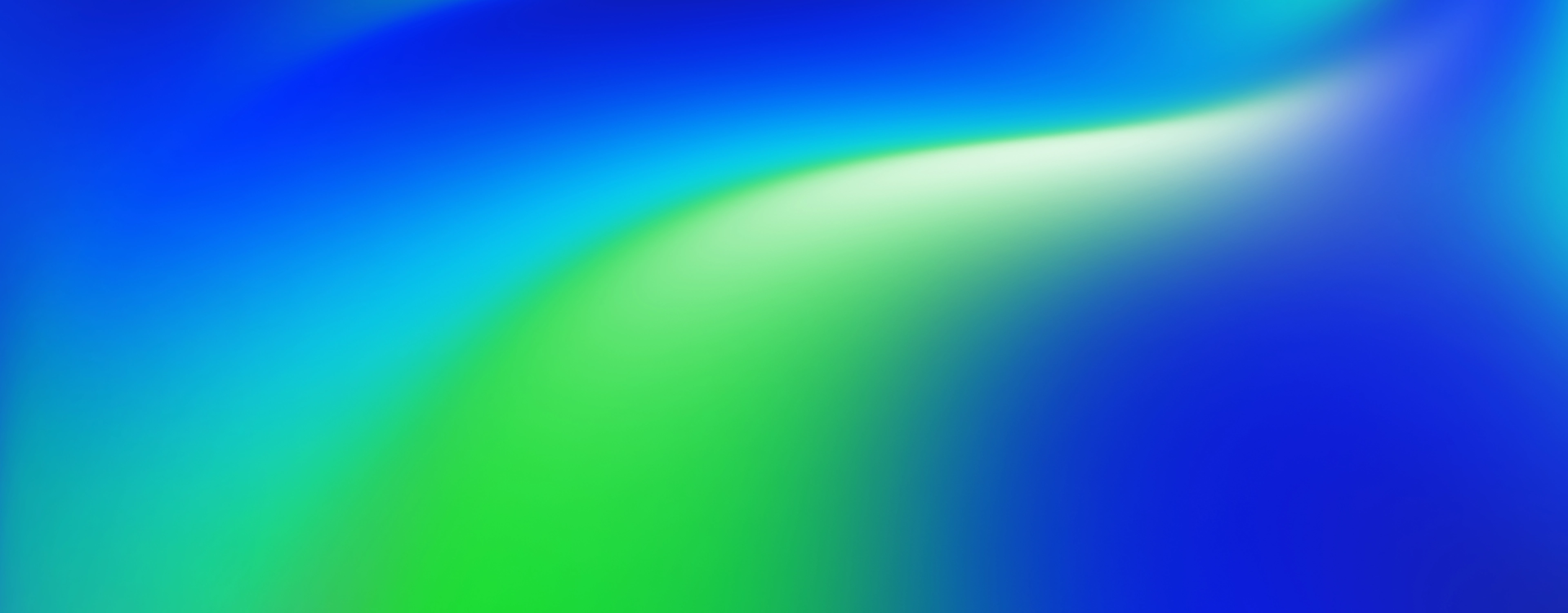 liquid texture. Bright blue and green gradient on white background. Modern stylish illustration with wavy acrylic effect